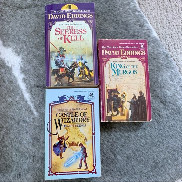 David Eddings Vintage Book Lot - Picture 5 of 14
